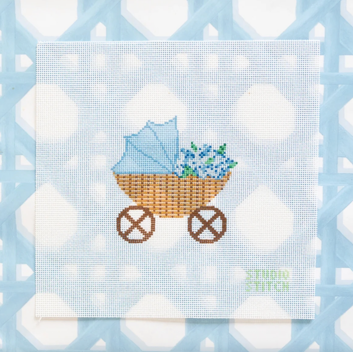 Blue Baby Carriage