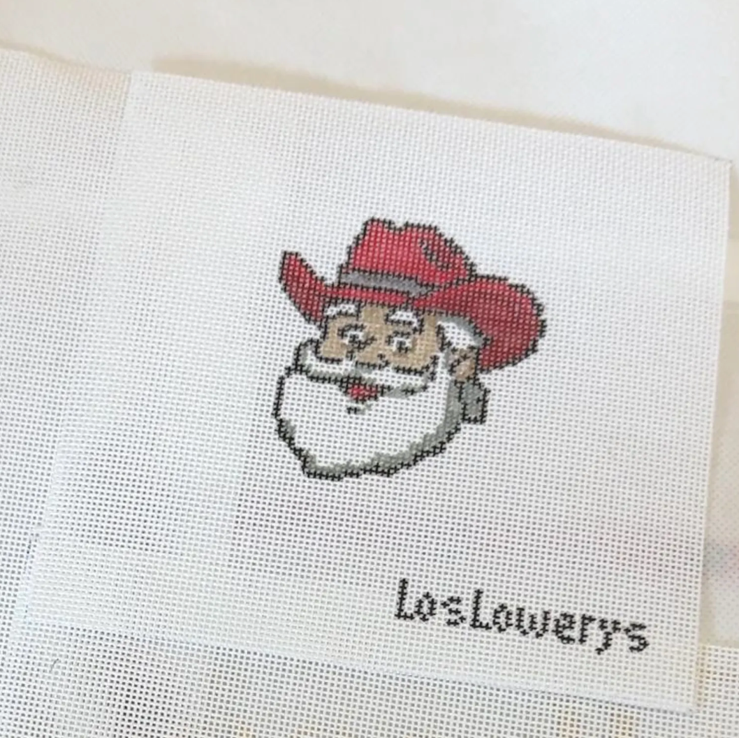 Cowboy Hat Santa
