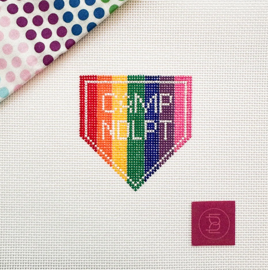 Camp Ndlpt Bag Charm - Rainbow