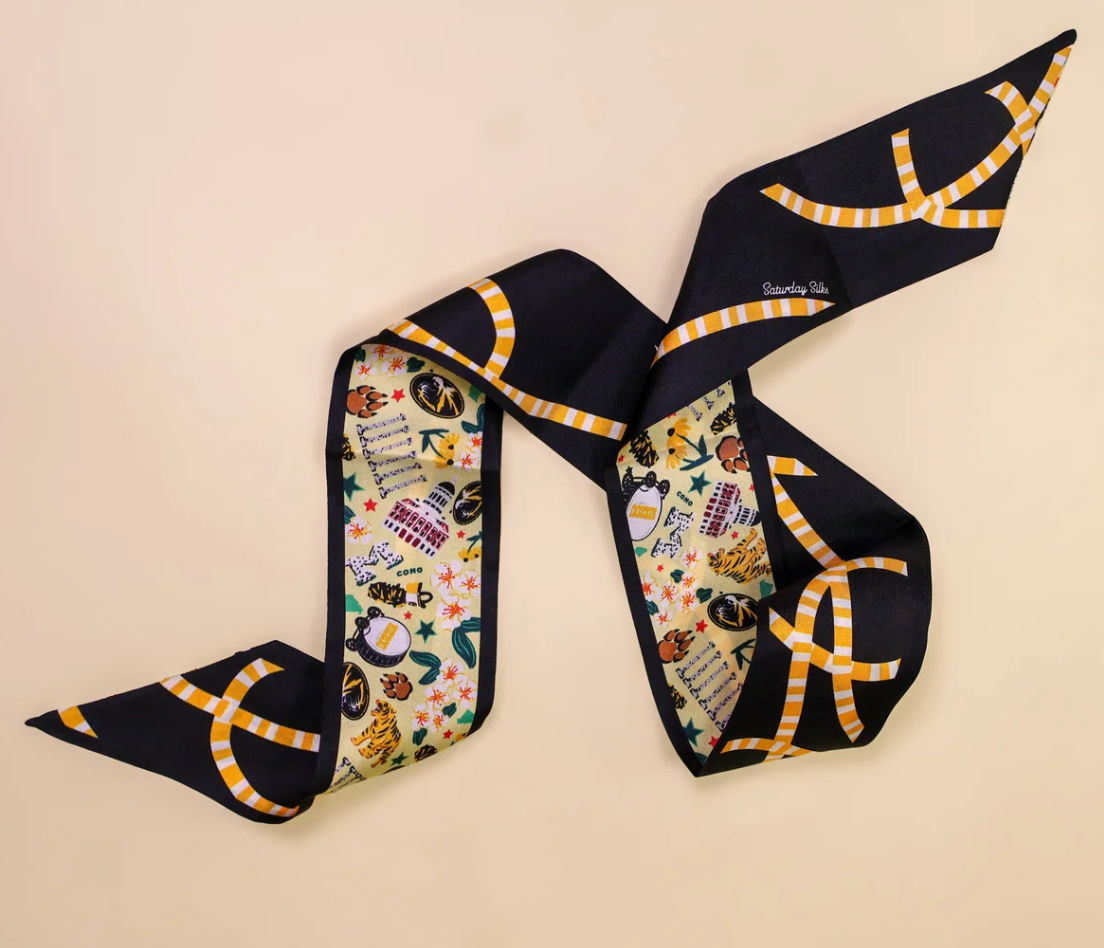 Mizzou Tigers Skinny Scarf