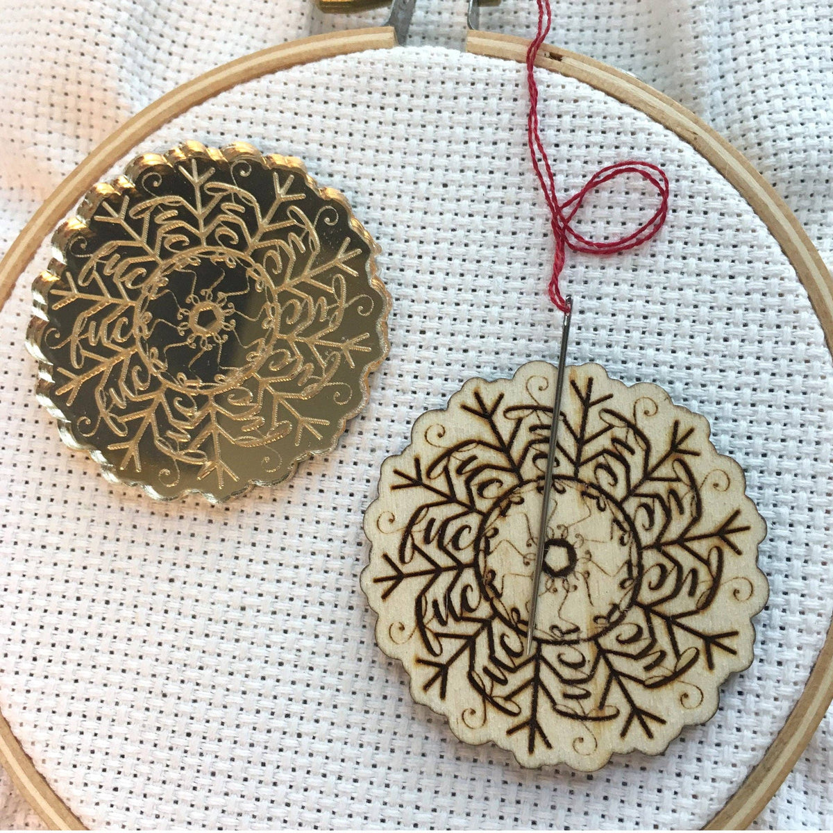 F**kflake Needle Minders - Blue
