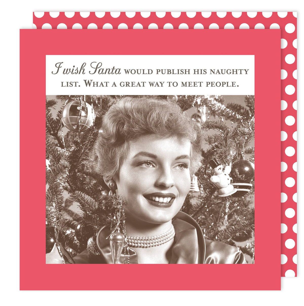 Santa's Naughty List Napkins