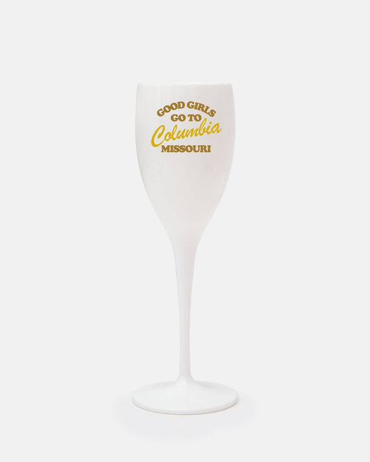 Columbia, MO Champagne Flute