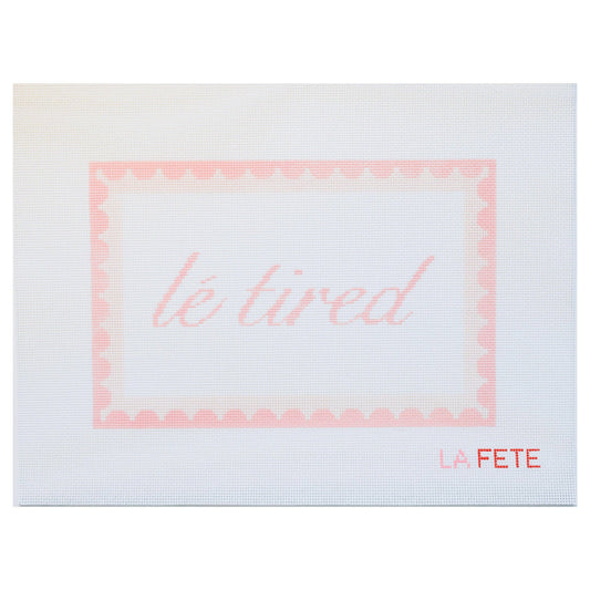 Le Tired Canvas