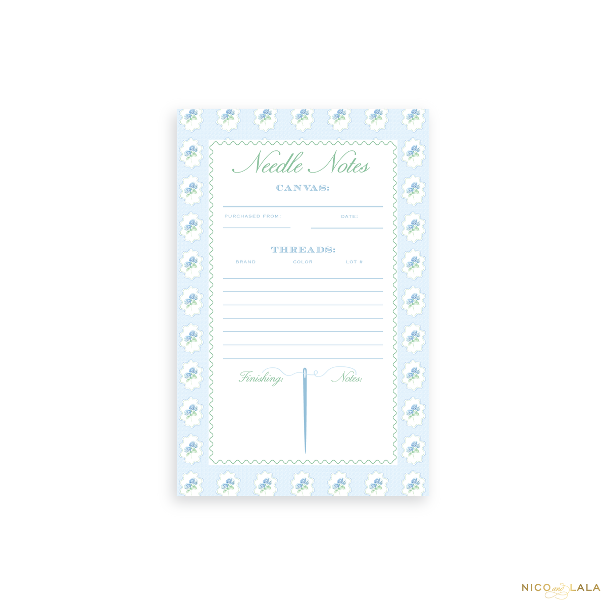 Needle Notes Notepad