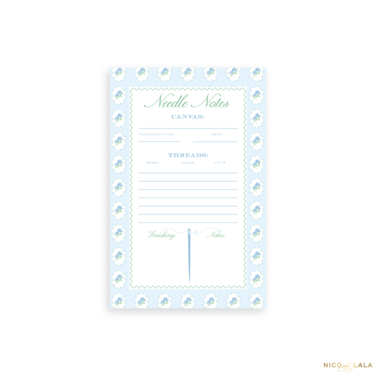 Needle Notes Notepad