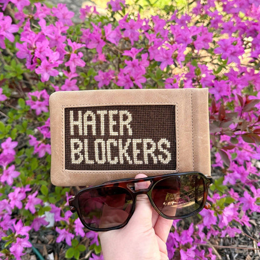 Self-Finishing Hater Blockers Sunglass Case
