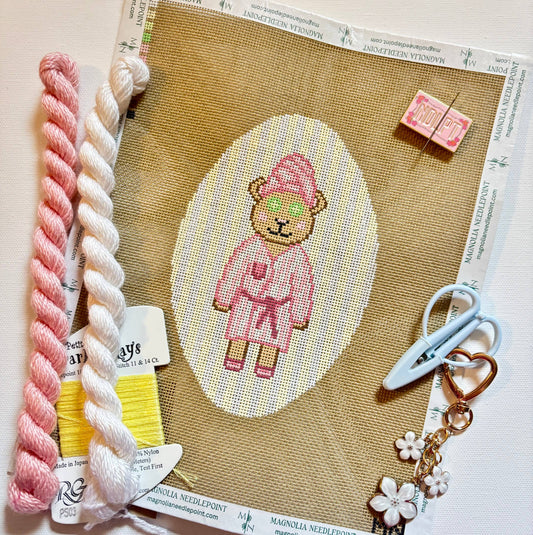 Pink Robe Spa Bear