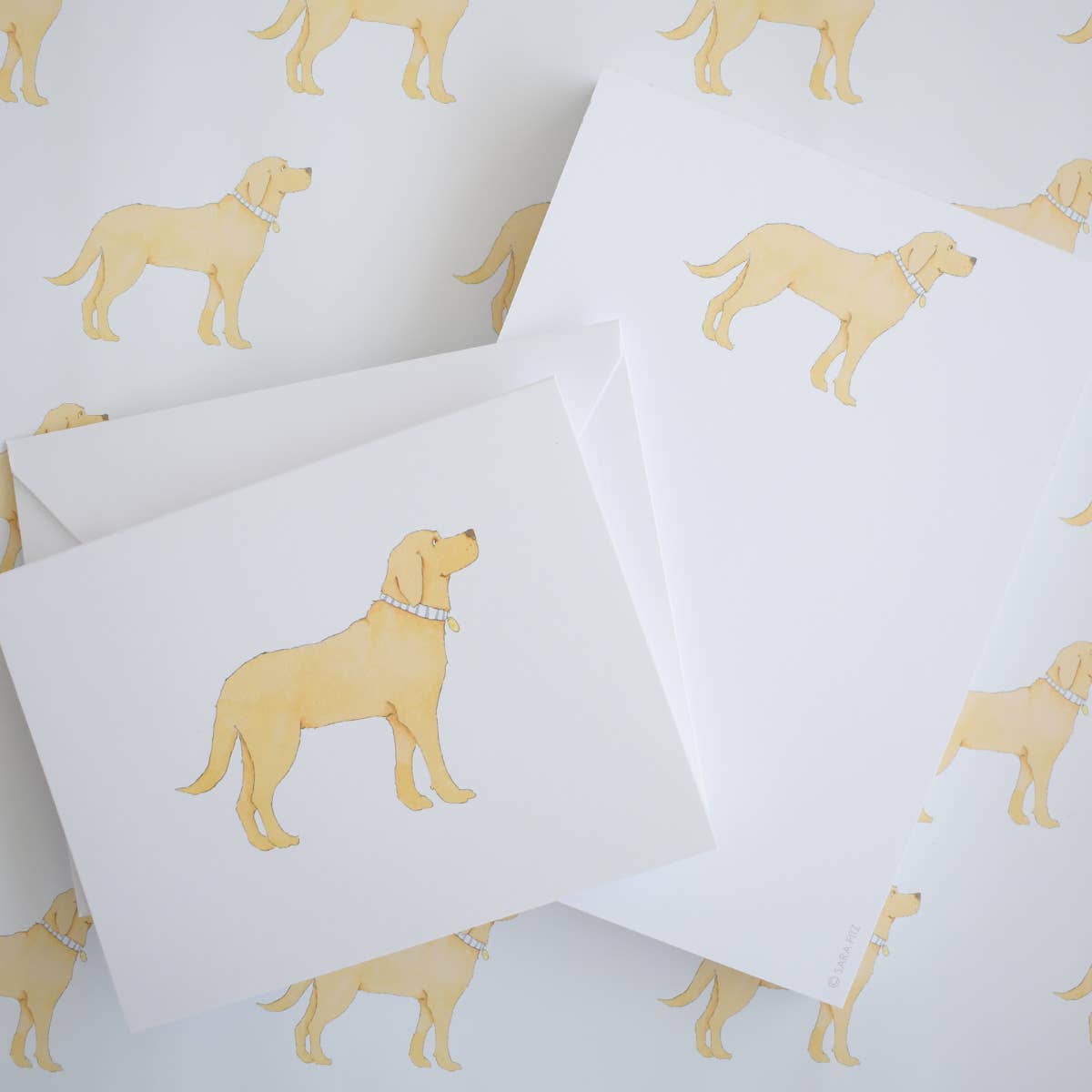 Golden Pup Notepad