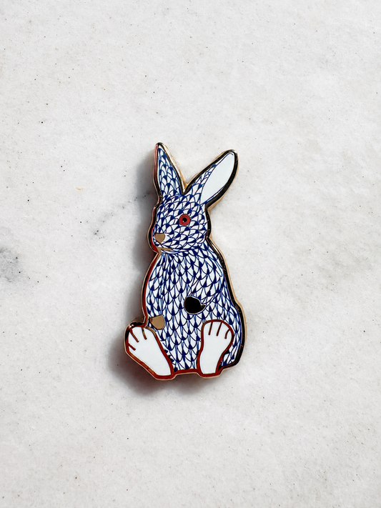 Palm Blue Bunny Needle Minder