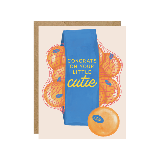 Little Cutie - New Baby Card