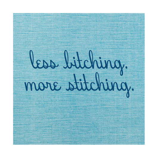 More Stitching Napkins